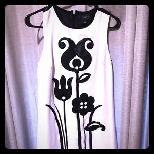 Black and White floral dress